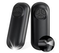 Miaton Chaufferette Main Reutilisable avec Lampe Torche 2 Pack, 6000 mAh Chauffage Portable Chauffe Main Rechargeable, Chaufferette Electrique Main, Cadeaux de Noël pour l'extérieur/Camping/Chasse