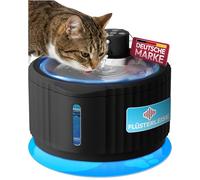 Miaura® Cat Fountain - Fontaine pour chat sans fil et super silencieuse - Capacité de 2,8 l - Avec détecteur de mouvement - Excellente autonomie de la batterie