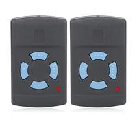 Miawtro Lot de 2 télécommandes de porte de garage 868 MHz Miawtro - Compatible avec Hörmann Hsm4-868, Hsm2/Hs/Hse/Hsz Hsp/Hsd-868, ouvre-porte de garage - Télécommande pour porte de garage