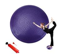 Miayical Coussin d'assise ballon avec pompe à air, coussin proprioceptif, coussin d'équilibre avec pompe, coussin d'équilibre pour le cœur, le yoga, le fitness, le pilates, les exercices de sport