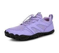 MiaZane Pieds Nus Aqua Chaussures Hommes Femmes Cinq Orteils Trail Course Entraîneurs Extérieur Randonnée Eau Chaussures Léger Confortable Nager Plongée Surf,Violet,39 EU