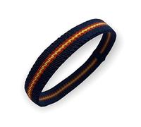 MIBANDERA Bracelet Drapeau Espagne Homme Femme Élastique Cuir Tissu, taille unique, Toile élastique, Pas de gemme