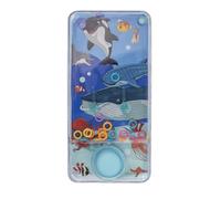 MIBANDERA Mini jeux d'eau avec anneaux pour filles et garçons. Jeu d'adresse de voyage Aguaplay. Water Geme. Aqua Play (Ballena-Orca)