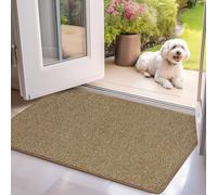 Mibao Paillasson d'intérieur pour Chien, Super Absorbant, antidérapant et Lavable en Machine, Super Absorbant, pour Porte d'entrée, Porte arrière, grattoir à Chaussures, Marron, 50,8 x 80 cm