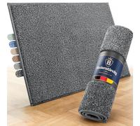 Mibao Paillasson intérieur entrée - Absorbant et Doux - Tapis d'entrée | Soft Step 2.0 - tapis entrée intérieur 50x80cm - poils doux et denses - parfait pour le couloir et l'entrée