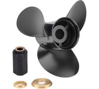 MiBarco 13,2 x 19 - Remplace OEM #765184 - Hélice hors-bord de bateau pour BRP Johnson Evinrude OMC Stern Drive 40-140HP 13 dents cannelées, RH