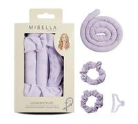 MIBELLA BEAUTY & CO Bigoudis de nuit sans chaleur - Kit de coiffure pour cheveux longs - Heatless Hair Curler pour des boucles faciles sans chaleur pendant le sommeil - Facile à utiliser, doux pour