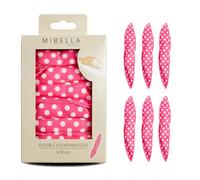 MIBELLA BEAUTY & CO Lot de 6 bigoudis pour la nuit sans chaleur - Heatless Hair Curler pour des boucles faciles sans chaleur pendant le sommeil - Facile à utiliser, doux pour les cheveux