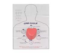 MiBoce CPR Saver Training Kit, Heart-Shaped CPR Skill Trainer, Manual Pressing Exercise, CPR Compression First Aid Training Tool, Can Withstand Adult 50kg Force, for Emergency Course Training