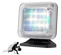 MiBoce Lampe TV Anti-effraction, Lampe LED Fausse Lumière De Simulateur De Télévision, Lumière De Sécurité Nocturne, Angle Réglable À 90 °, avec Minuterie Et Capteur, pour La Sécurité De La Maison