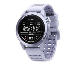 Mibro GS Active 2 Montre Running Homme Femme 1,32" AMOLED, 15 Jours d'autonomie, Plan d'Entraînement, Appels Bluetooth, Fréquence, SpO2, GPS Intégré Navigation pour Course à Pied, Vélo (Violet)