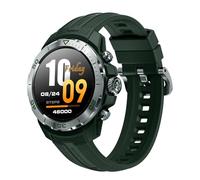 Mibro GS Explorer Montre Connectée Homme Outdoor, GPS, 10ATM Étanche | Smartwatch Militaire 1.32" AMOLED, 20 Jours, Baromètre Surveiller SpO2 Boussole pour Aventure, Android et iOS (Vert)