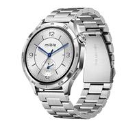 Mibro GT Montre Connectée Homme Femme 1,43" AMOLED - Assistant Intélligent, 8j Autonomie, GPS, 5ATM Étanche, 100+ Modes Sportifs, Suivi Fréquence Cardiaque/Sommeil/SpO2, pour iOS Android(Argent)