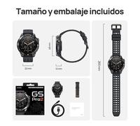 MIBRO ORAW1024G smartwatche et montre de sport 1.43" - 48 mm Gris bracelet Gris GPS Taille unique