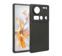 MIBZOR Coque Compatible avec ZTE Nubia Z70S Ultra/ZTE Nubia Z70 Ultra (6.85") Housse Noir Souple Silicone Étui Bumper TPU Case Cover