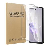 MIBZOR Lot de 2 Verre Trempé pour Cubot Note 60 (7.2") Film en Protection écran efficace contre les Rayures Ultra Résistant 0,33mm HD Transparent Dureté 9H Glass