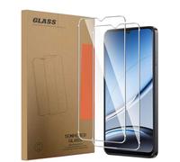 MIBZOR Lot de 2 Verre Trempé pour Doogee Note 59/59 Pro/Doogee Note 58 / Note 58 Pro (6.75") Film en Protection écran efficace contre les Rayures Résistant HD Ultra Transparent Dureté 9H Glass