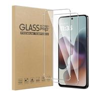 MIBZOR Lot de 2 Verre Trempé pour Motorola Moto G56 5G (6.72") Film en Protection écran efficace contre les Rayures Ultra Résistant 0,33mm HD Ultra Transparent Dureté 9H Glass