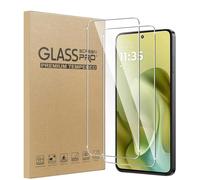 MIBZOR Lot de 2 Verre Trempé pour Motorola Moto G86 5G / Moto G86 Power (6.67") Film en Protection écran efficace contre les Rayures Ultra Résistant 0,33mm HD Ultra Transparent Dureté 9H Glass