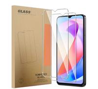 MIBZOR Lot de 2 Verre Trempé pour Oukitel C1 / C1 Pro/Oukitel C2 / C3 (6.52") Film en Protection écran efficace contre les Rayures Ultra Résistant 0,33mm HD Ultra Transparent Dureté 9H Glass