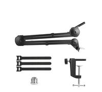 mic arm parts, Support de bras de flèche de Microphone, support de diffusion professionnel robuste, Compatible avec le support Blue Yeti HyperX QuadCast S,for singing(Length 35cm)