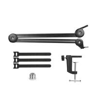 mic arm parts, Support de bras de flèche de Microphone, support de diffusion professionnel robuste, Compatible avec le support Blue Yeti HyperX QuadCast S,for singing(Length 50cm)