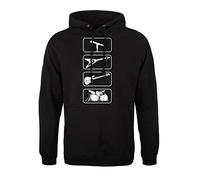 Mic Guitare Basse Batterie Sweat à capuche Homme