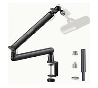 mic stand, Bras de Microphone en métal, support, flèche, équipé d'une gestion des câbles, Compatible avec SM7B, SM7dB, MV7, AM8, K688,parts(Extended version)