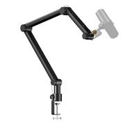 mic stand, Microphone de bureau Flexible professionnel suspendu, support de bras à ciseaux à flèche réglable for le Streaming en direct et les jeux,parts