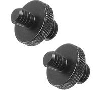 Mic Support Adaptateur M8 Mâle À 1/4 Mâle Fil Trépied Vis Adaptateur Double Faces Caméra Vis Pour Microphone Trépied Support Noir 2 Paquet[X1375]