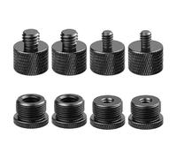 Mic Thread Adapters-5/8 Female to 3/8 Male and 5/8 Female to 1/4 Male