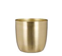 Mica Decorations Alano Cache-pot - H21 x Ø22 cm - Métal - Doré