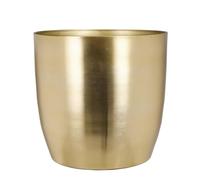 Mica Decorations Alano Pot de fleurs - 28x28x26.9 cm - Fer - Or
