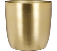Mica Decorations Alano Pot de fleurs - H24 x Ø25 cm - Métal - Or