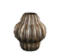 Mica Decorations Altea Vase - H28 x Ø25 cm - Céramique - Bronze