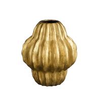 Mica Decorations Altea Vase - H28 x Ø25 cm - Céramique - Or