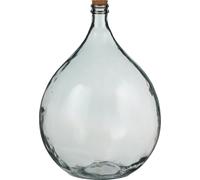 Mica Decorations Americo Vase pour terrarium - H56 x Ø40 cm - Verre recyclé - Transparent