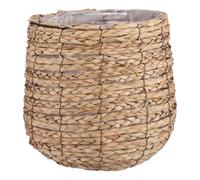 Mica Decorations Avalon Panier à plantes - H31 x Ø30 cm - Jonc de mer - Marron c