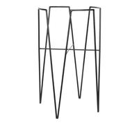 Mica Decorations Blom Porte-plante - L30 x l30 x H50 cm - Métal - Noir