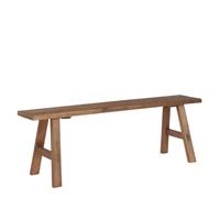 Mica Decorations Bold Petit Banc en Bois - L 108 x l 29,5 x H 36,5 cm - Bois recyclé - Marron