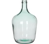 Mica Decorations Bouteille de verre Diego - H30 x Ø18 cm - Verre recyclé - Transparent