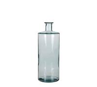 Mica Decorations Bouteille de verre Guan - H40 x Ø15 cm - Verre recyclé - Transparent