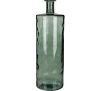 Mica Decorations Bouteille de verre Guan - H75 x Ø25 cm - Verre recyclé - Vert