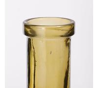Mica Decorations Bouteille de verre Rioja - H50 x Ø15 cm - Verre recyclé - Ocre