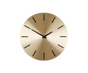 MICA Decorations Brixen Horloge Murale - Ø36 cm - Doré