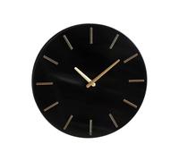 MICA Decorations Brixen Horloge Murale - Ø36 cm - Noir