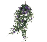 Mica Decorations Chute de pétunia artificielle - H80 cm - Violet foncé