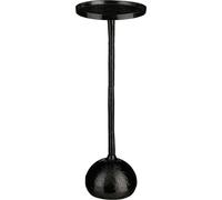 Mica Decorations Colin Table d'appoint - H68 x Ø24 cm - Aluminium recyclé - 100% FSC - Noir
