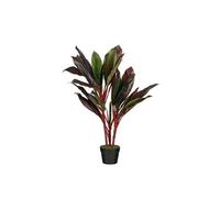Mica Decorations Cordyline - H90 x Ø70 cm - Rouge
