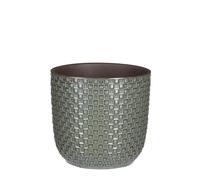 Cache-Pot En Céramique Vert D19 Vert